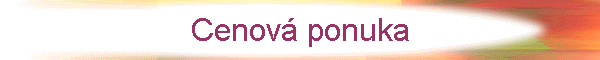 Cenov� ponuka